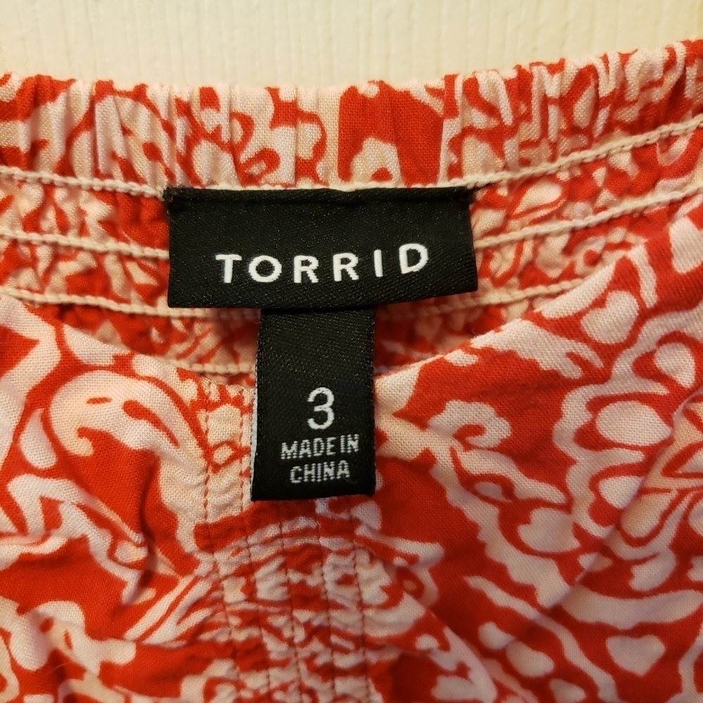 Torrid Red spaghetti Strap Dress Size 3 - Picture 5 of 5